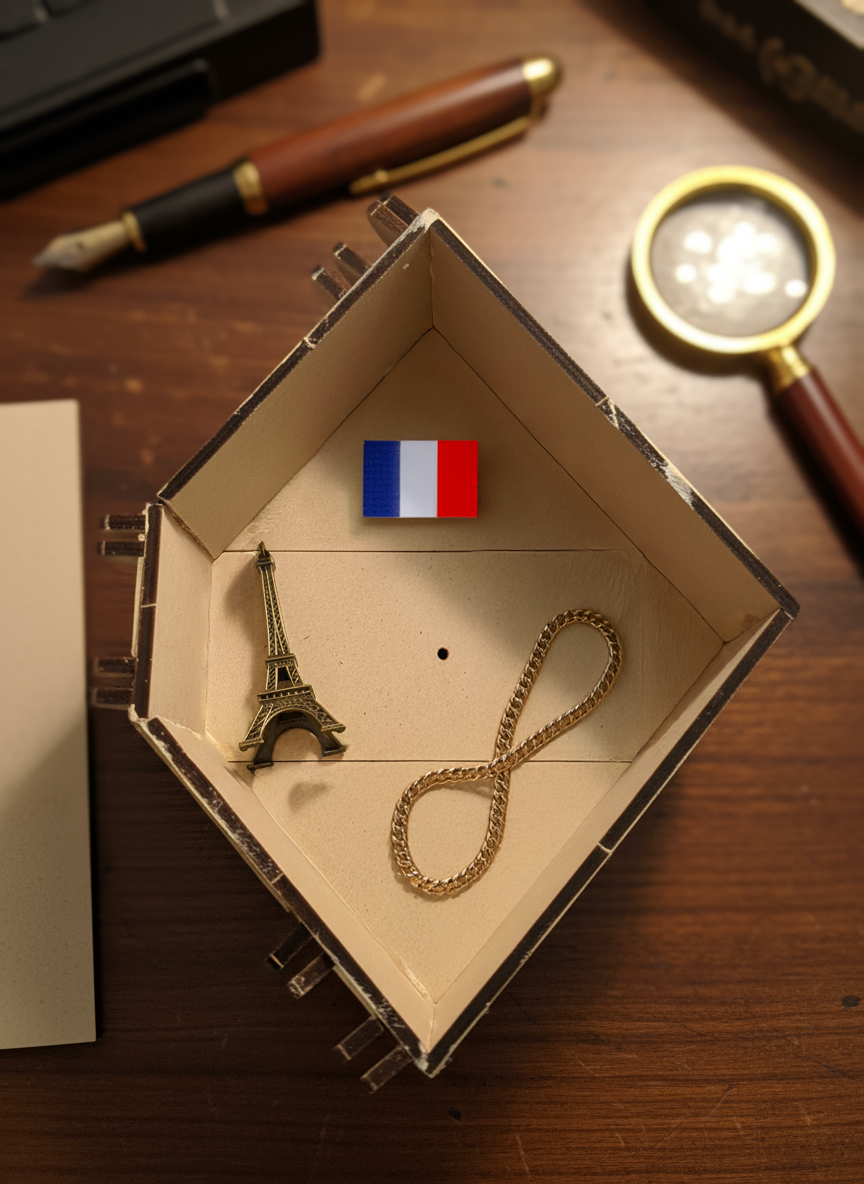 Paris Bakery & Café Travel Keepsake
