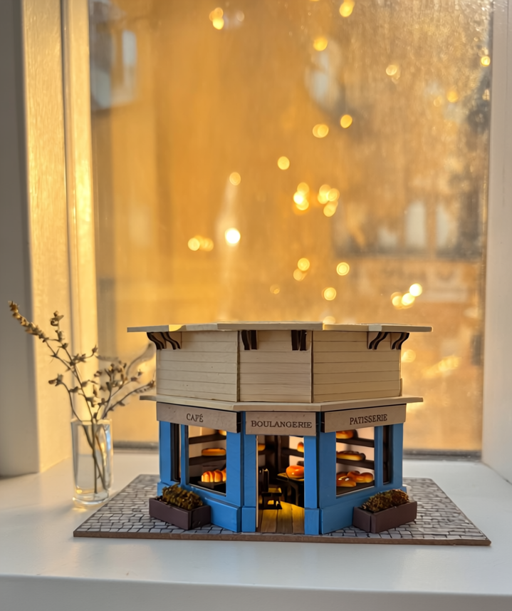 Paris Bakery & Café Travel Keepsake