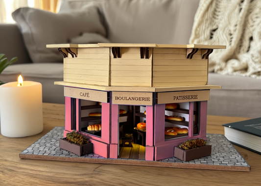 Build a Piece of Paris—A DIY Mini Café That Holds Your Memories.